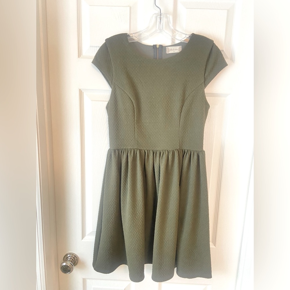 Army green Altar’d State dress